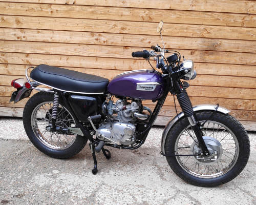 TRIUMPH T100 C TROPHY 500 1969